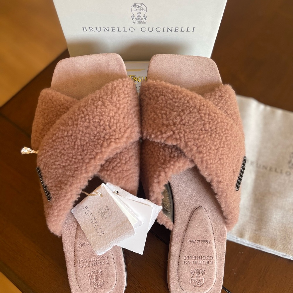 Brunello Cucinelli beautiful slippers!!